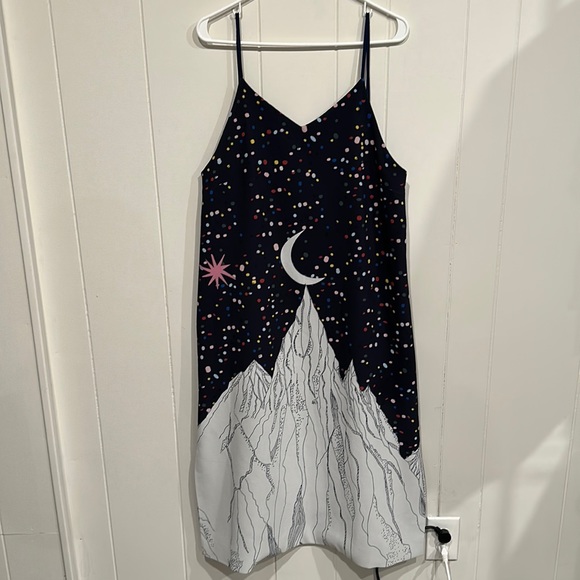 Mountain Moon Holiday Dress